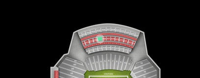 Seat view from Club Level Sideline