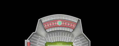 Seat view from Club Level Sideline