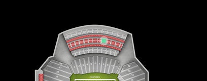 Seat view from Club Level Sideline