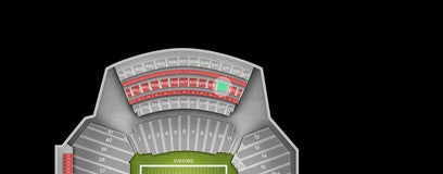 Seat view from Club Level Sideline