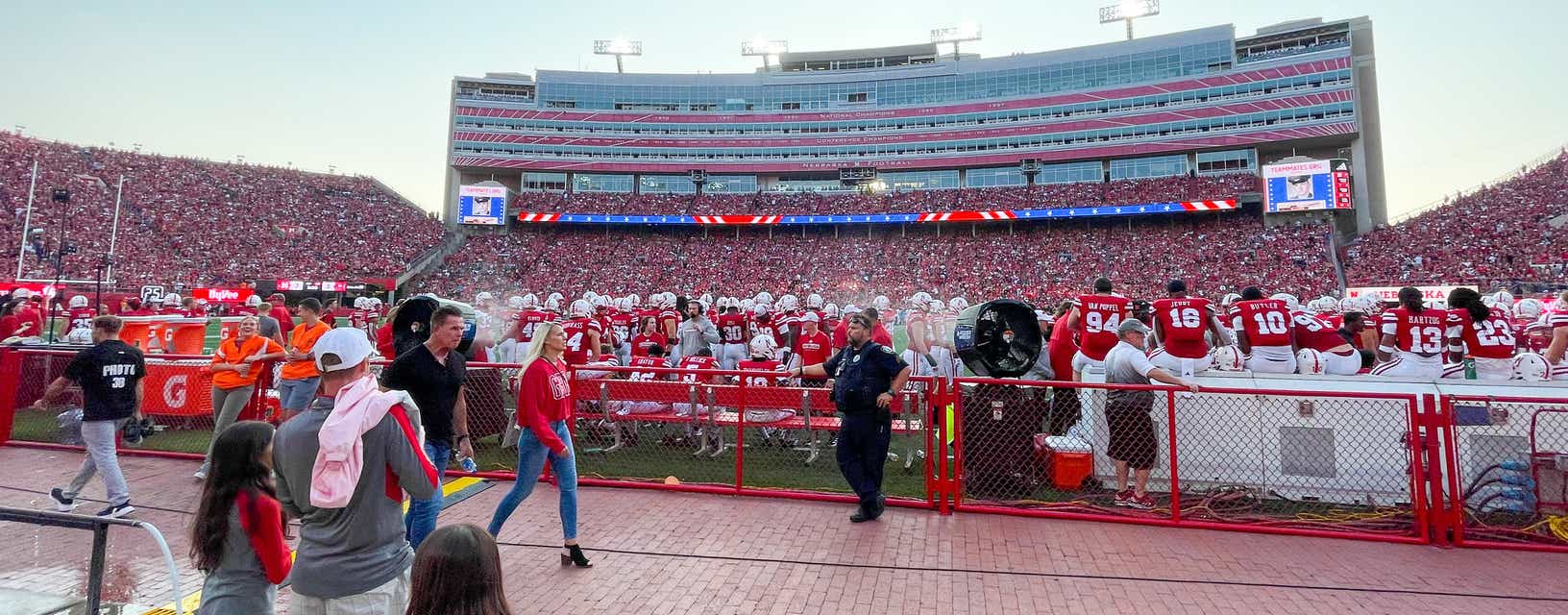 Seat view from Lower Sideline