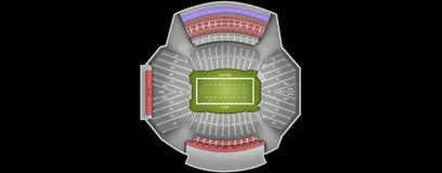 Seat view from Upper Sideline