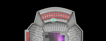 Seat view from Club Level