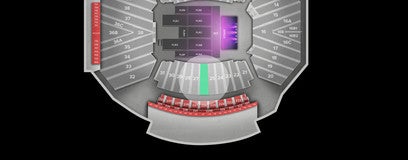 Seat view from Sideline Seating