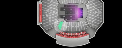 Seat view from Sideline Seating