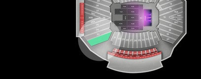 Seat view from Endzone Seating