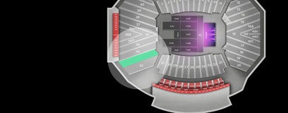 Seat view from Endzone Seating