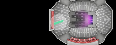 Seat view from Endzone Seating