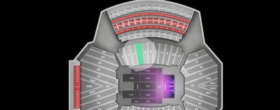 Seat view from Sideline Seating