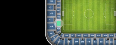 Seat view from Cervantes