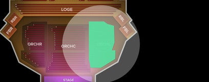 Seat view from Orchestra