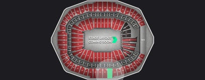 Seat view from Upper