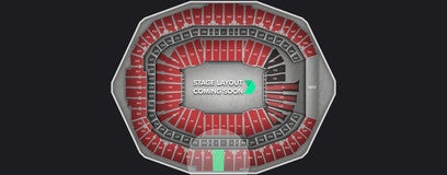 Seat view from Upper