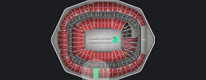 Seat view from Upper