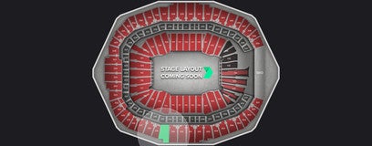 Seat view from Upper