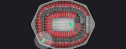 Seat view from Upper