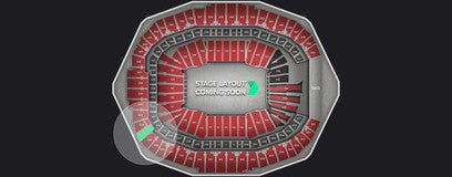 Seat view from Upper