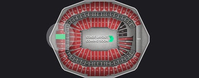 Seat view from Upper