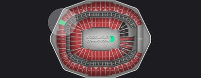 Seat view from Upper