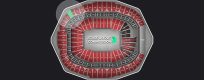 Seat view from Upper