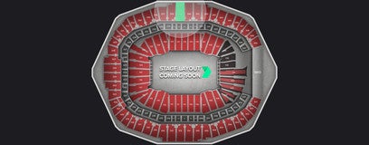 Seat view from Upper