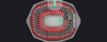 Seat view from Upper