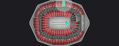 Seat view from Upper