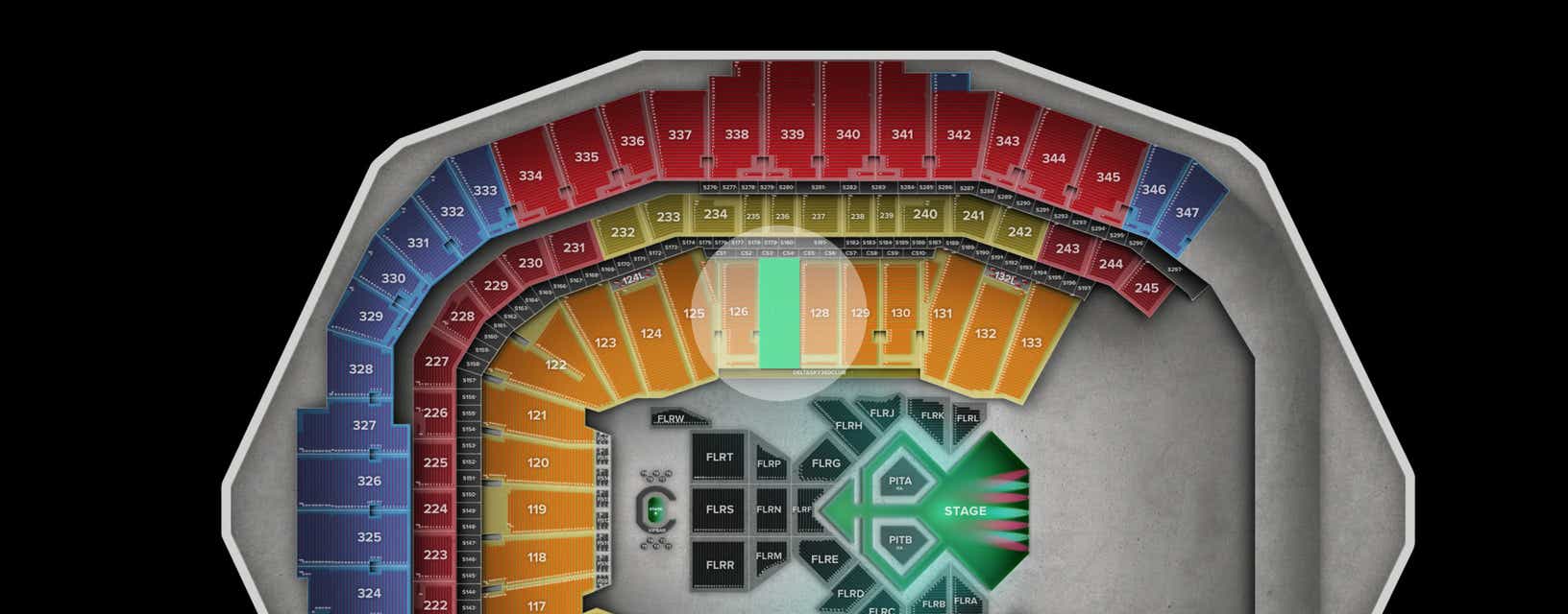 Seat view from Lower