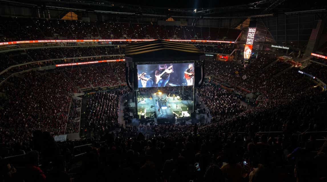 Seat view from Upper