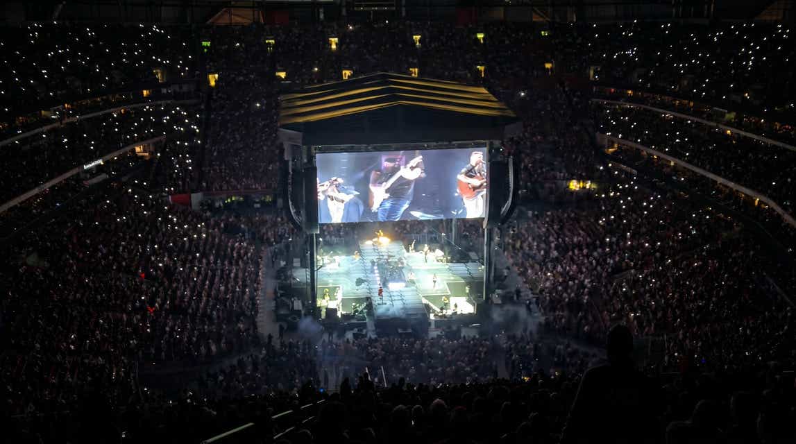 Seat view from Upper