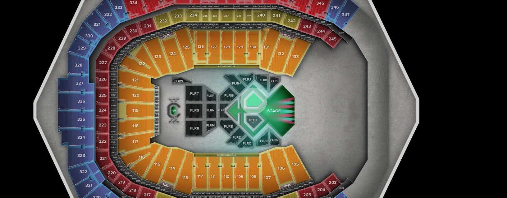 Seat view from Pit
