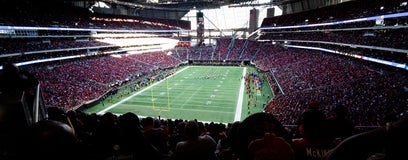 Seat view from Mezzanine Endzone