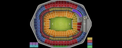 Seat view from Middle