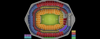 Seat view from Middle