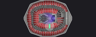 Seat view from Club