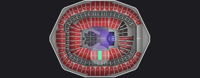 Seat view from Club