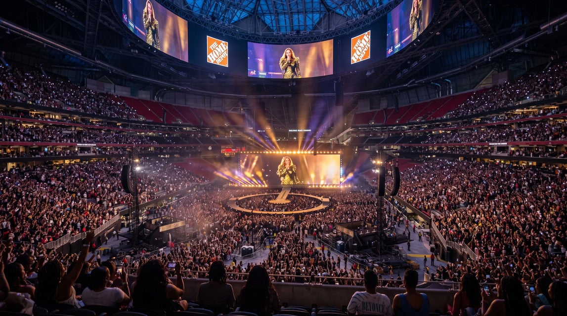 Seat view from Middle