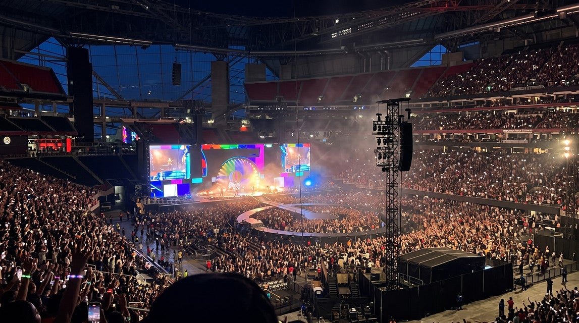 Seat view from Middle