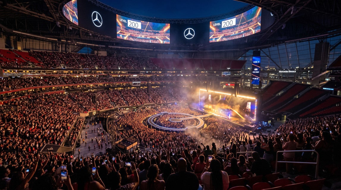Seat view from Upper