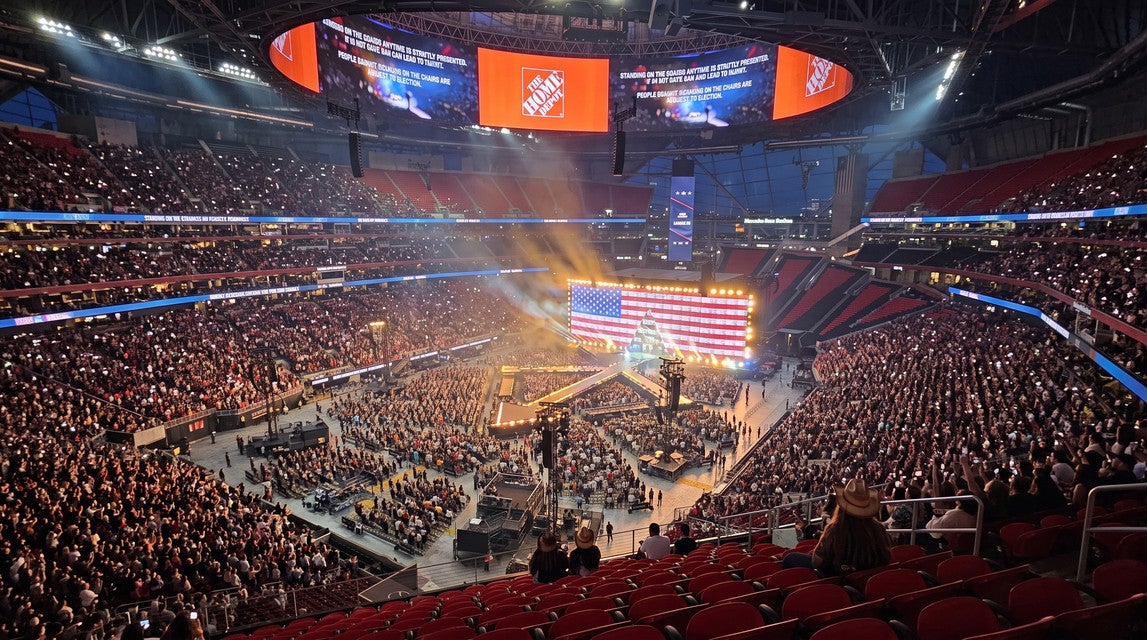 Seat view from Upper