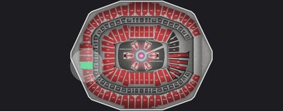 Seat view from Upper