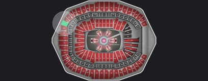 Seat view from Upper