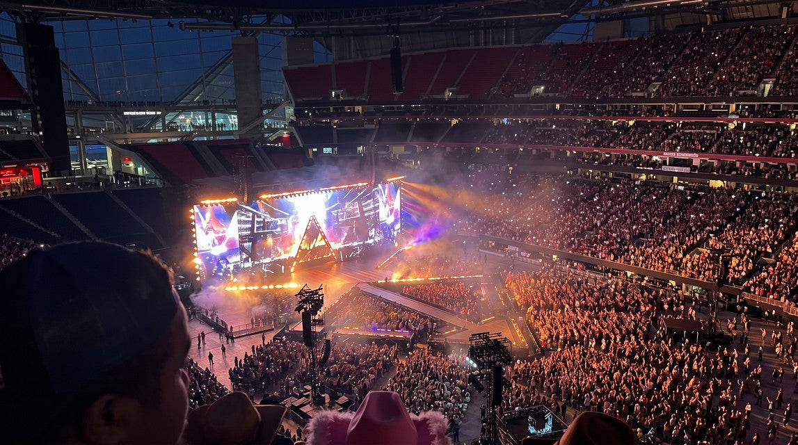 Seat view from Upper