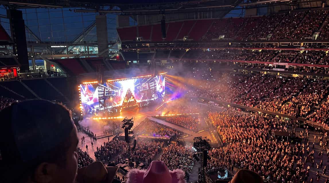 Seat view from Upper
