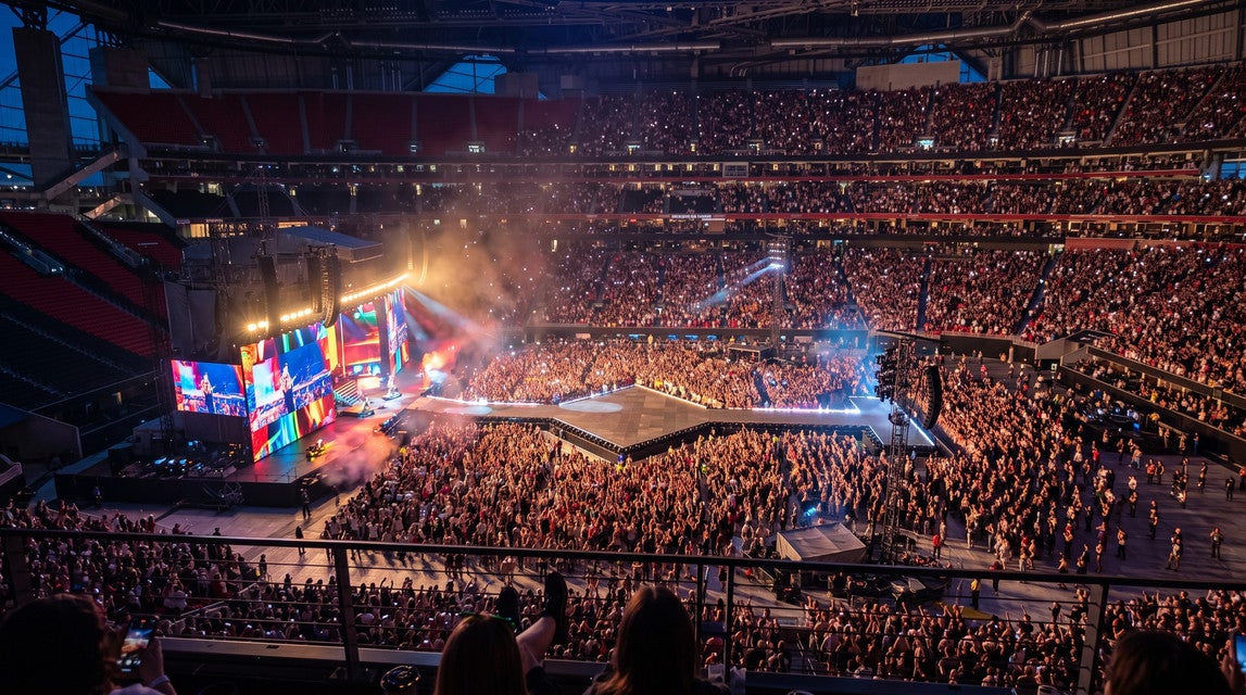 Seat view from Upper