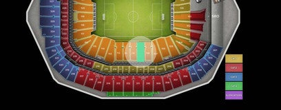 Seat view from Lower