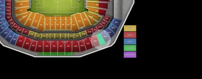 Seat view from Upper