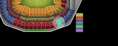 Seat view from Upper