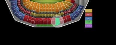 Seat view from Upper