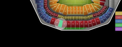 Seat view from Upper